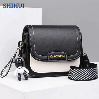 SHIHUI Túi Đeo Vai Giả Da Thời Trang Hàn Quốc Mới Dễ Phối Đồ P.U. Túi Phong Cách Hàn Quốc Không Có Móc Treo