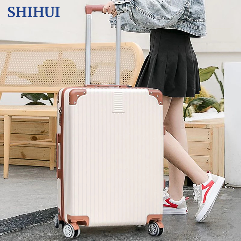 SHIHUI Vali Kéo Cỡ Nhỏ 20 inch Thời Trang Xu Hướng Cho Nam Và Nữ