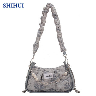 Shihui túi xách đeo vai hình đám mây thời trang dành cho nữ