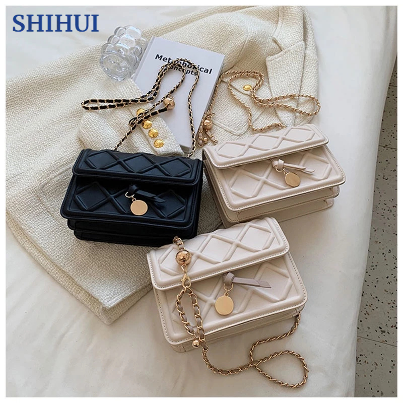 SHIHUI Túi Xách Đeo Chéo Thời Trang Dành Cho Nữ