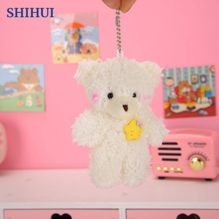 SHIHUI Móc Khóa Gấu Bông Dễ Thương Đáng Yêu Xinh Xắn