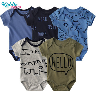 Bộ 5 mảnh bodysuit cho bé bông áo liền quần cho bé bộ body cho bé trai áo sơ sinh bé trai đồ bé trai sơ sinh quần áo bé trai sơ sinh 012 tháng