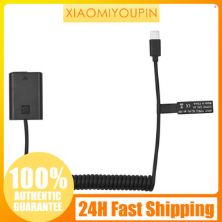 Bộ chuyển đổi pin andoer np-fw50 usb-c với cáp nguồn usb type-c cho alpha a5000 a5100 a6000 a6300 a6400 a6500 a7ii