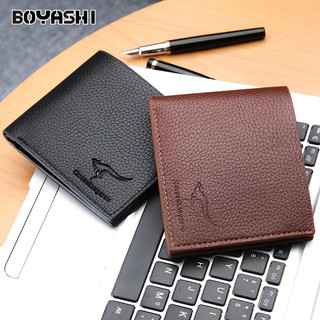 BOYASHI Ví Ngắn Có Cổ Thời Trang Dành Cho Nam