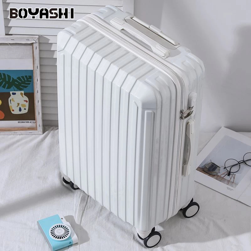 BOYASHI Vali Kéo Cỡ Lớn Bằng Da Phong Cách Hàn Quốc Thời Trang Cho Nữ