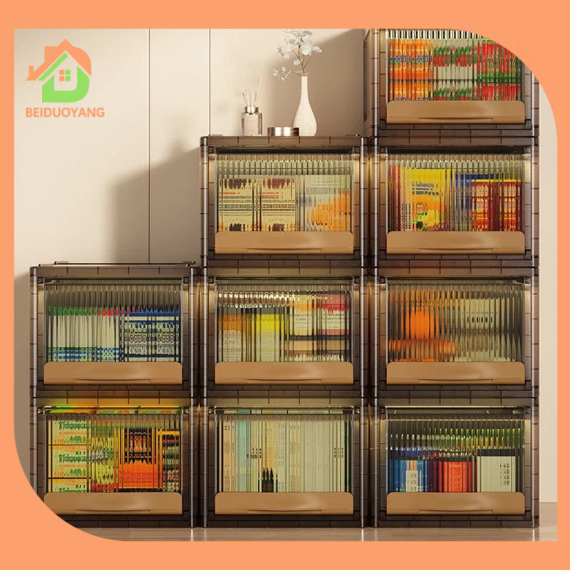 BEIDUOYANG Hộp Đựng Quần Áo / Sách / Đồ Chơi / Đồ Gia Dụng Dạng Gập Đơn Giản Tiện Lợi