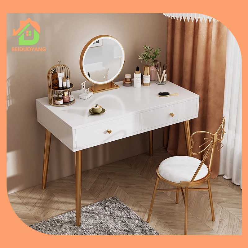 BEIDUOYANG Bàn Trang Điểm / Gương Trang Điểm / Bàn Trang Điểm Cỡ Nhỏ Đơn Giản Hiện Đại Sang Trọng