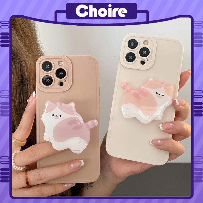 Giá Đỡ Điện Thoại Bằng Nhựa Acrylic Kiểu Dáng Hoạt Hình Dễ Thương-CH