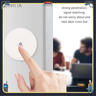 Lorrtta chuông cửa không dây tự tạo 1 đầu thu 2 nút nhấn bộ cho gia đình