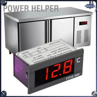 Power Helper Đồng hồ đo nhiệt độ kỹ thuật số TPM-900 220V với bộ điều khiển cảm biến