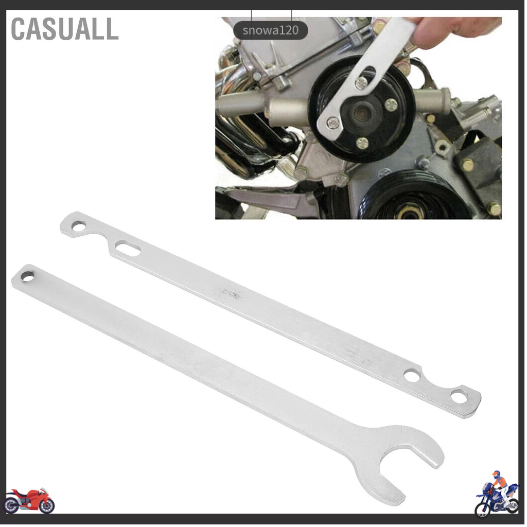 Casuall 2 Chiếc Quạt Ly Hợp Cờ Lê 32Mm Cao Cấp Đai Ốc Máy Bơm Nước Giá Đỡ Dụng Cụ Tháo Thay Thế Cho Land Rover snowa