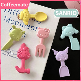 ⚡kẹp tóc hình nĩa ăn trái cây sanrio kuromi dễ thương