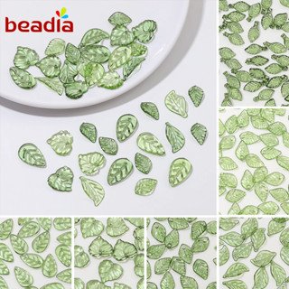Beadia mùa hè Set 10-50 hạt cườm BEADIA hình lá mini tự làm trang sức tiện lợi