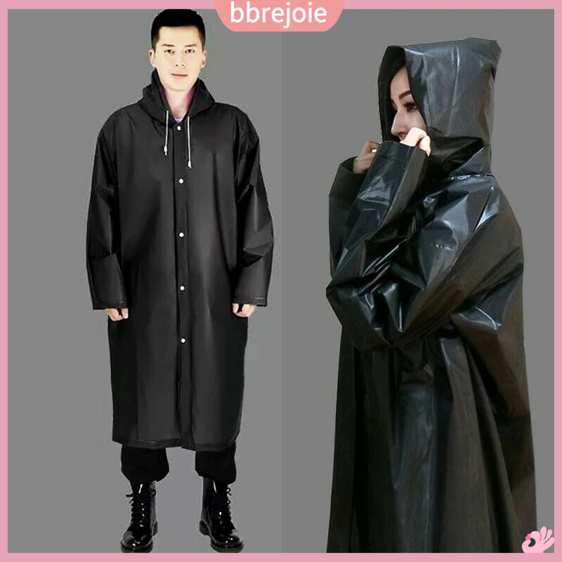 Áo Mưa pvc Dày Có Mũ Trùm Đầu Chống Thấm Nước Cho Nam Và Nữ poncho