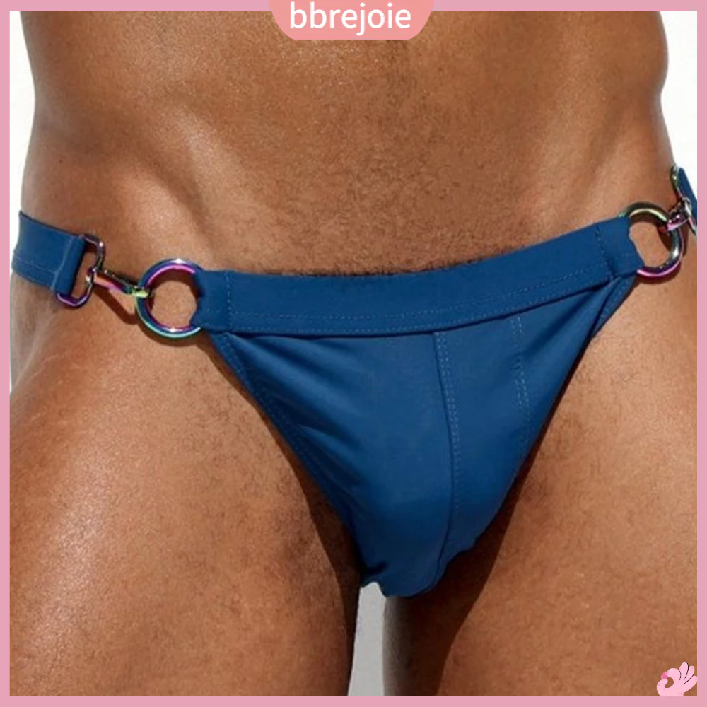 Quần Bơi Lưng Thấp Co Giãn Quyến Rũ Cho Nam Lướt Sóng Bãi Biển Lướt Sóng