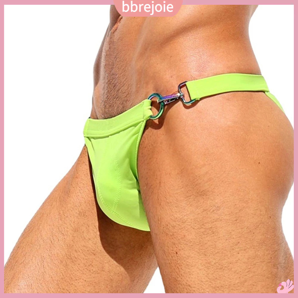 Quần Bơi Lưng Thấp Co Giãn Quyến Rũ Cho Nam Lướt Sóng Bãi Biển Lướt Sóng