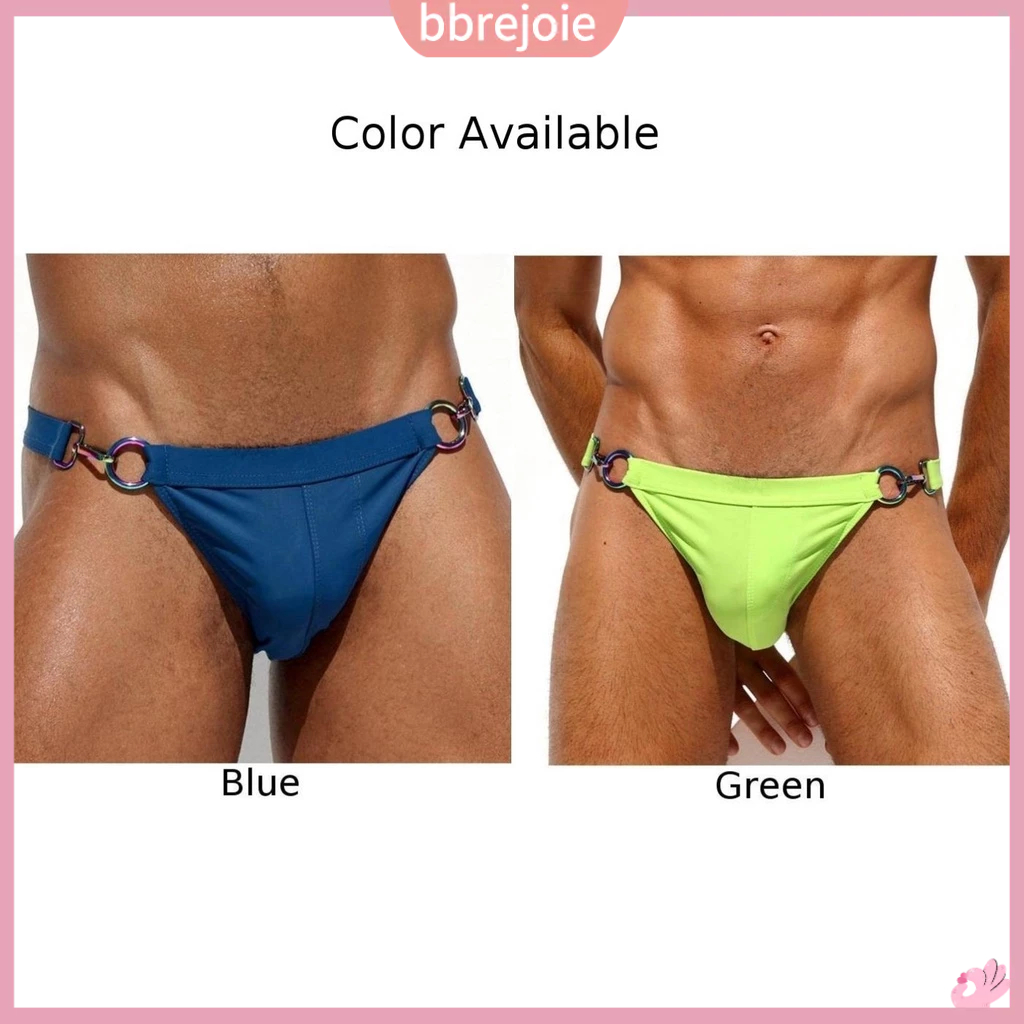 Quần Bơi Lưng Thấp Co Giãn Quyến Rũ Cho Nam Lướt Sóng Bãi Biển Lướt Sóng