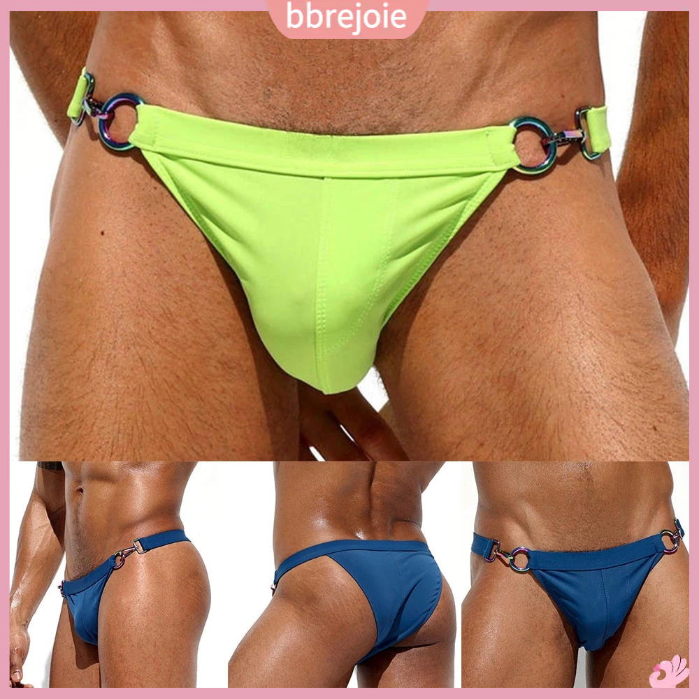 Quần Bơi Lưng Thấp Co Giãn Quyến Rũ Cho Nam Lướt Sóng Bãi Biển Lướt Sóng