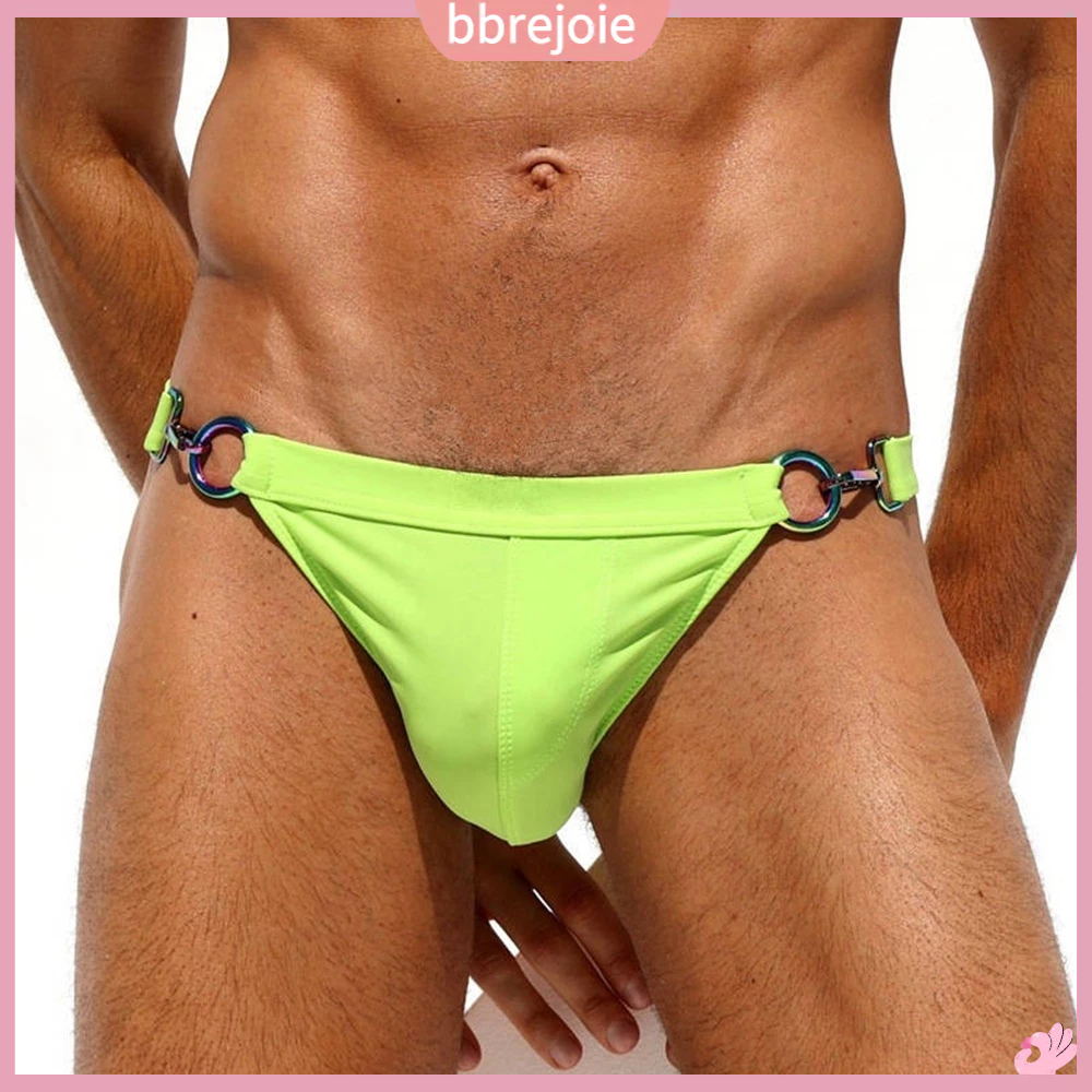 Quần Bơi Lưng Thấp Co Giãn Quyến Rũ Cho Nam Lướt Sóng Bãi Biển Lướt Sóng