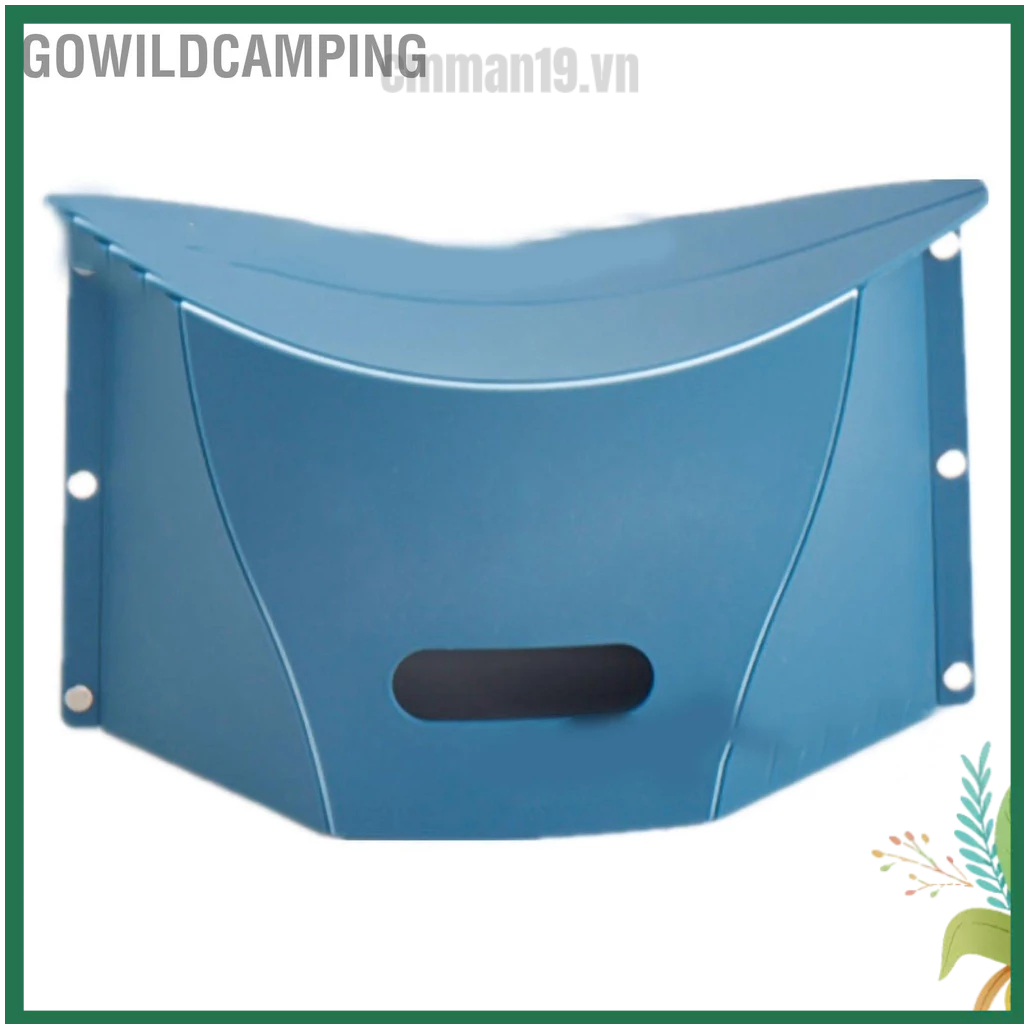 GoWildCamping Ghế Gấp Di Động Trẻ Em Nhựa Pony Du Lịch Câu Cá Ngoài Trời Du Lịch Tàu Giấy Siêu Nhẹ Phân Dành Cho Người Lớn cmman