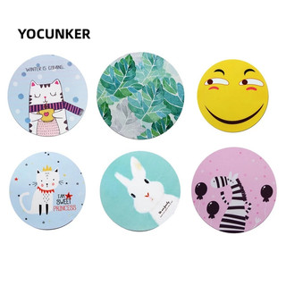 YOCUNKER Miếng Lót Chuột Tròn Chống Trượt In Hình anime Hoạt Hình Phù Hợp Làm Quà Cho Máy Tính Xách Tay