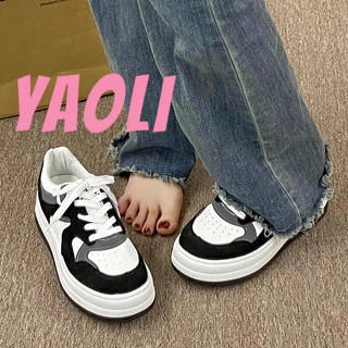 YAOLI Giày Thể Thao Đế Dày Thời Trang retro Dành Cho Nữ