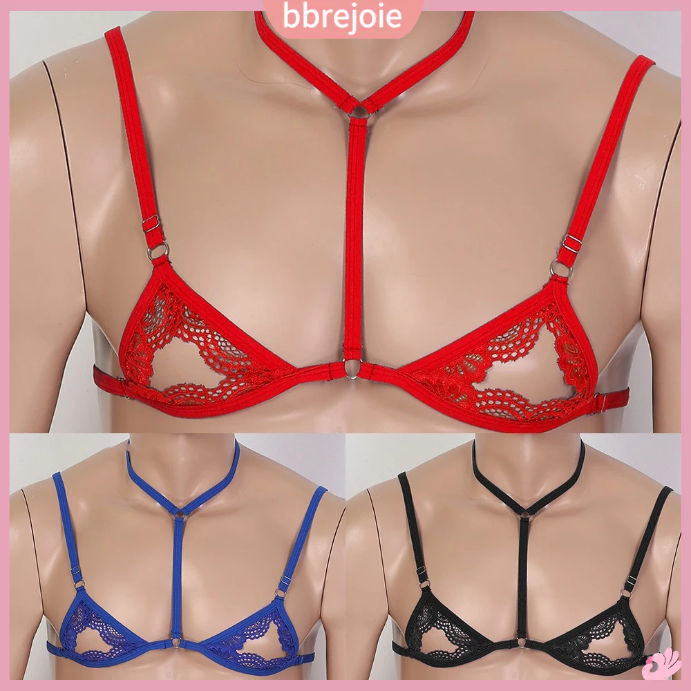 Áo Ngực Satin Xuyên Thấu Gợi Cảm Chất Lượng Cao Cho Nam