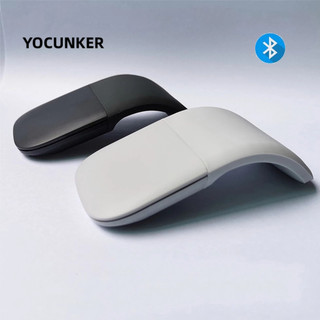 YOCUNKER Chuột Không Dây bluetooth Cong Siêu Mỏng Thoải Mái Có Thể Gập Lại Cho Văn Phòng