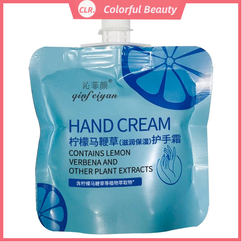 Qinfeiyan dưỡng ẩm dưỡng ẩm pocket floral hand cream xách tay mini small suction bag hand cream af6107