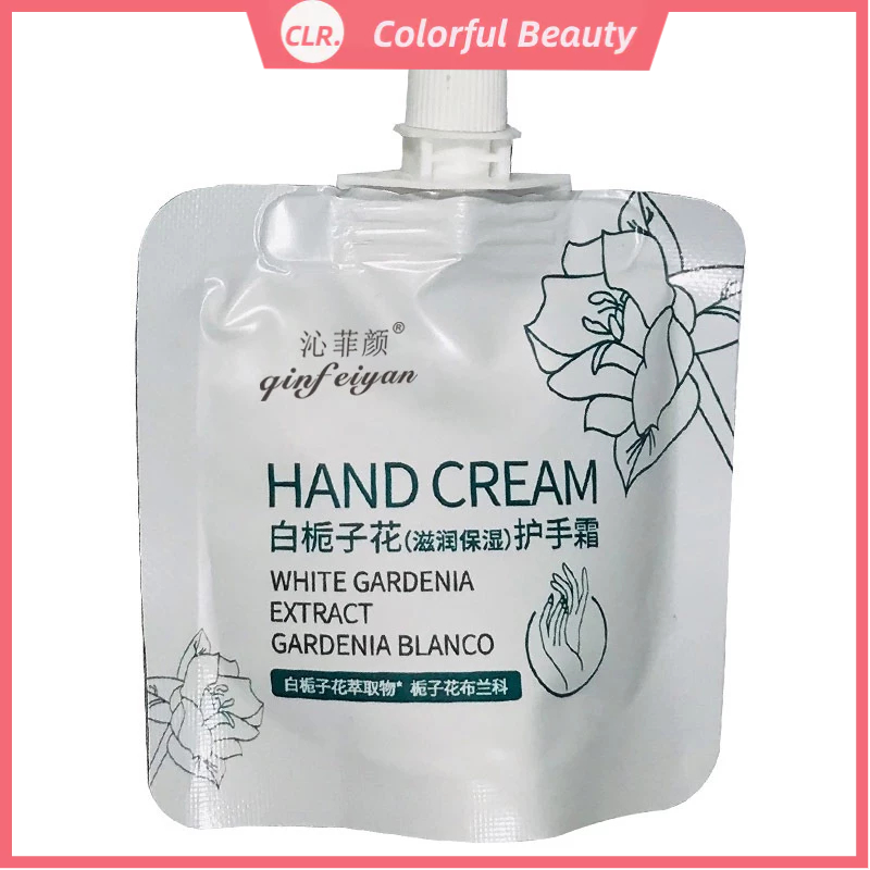 Qinfeiyan dưỡng ẩm dưỡng ẩm pocket floral hand cream xách tay mini small suction bag hand cream af6107