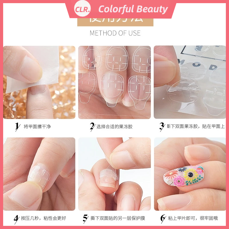 Keo Dán Móng Tay Giả Chống Thấm Nước Siêu Bền