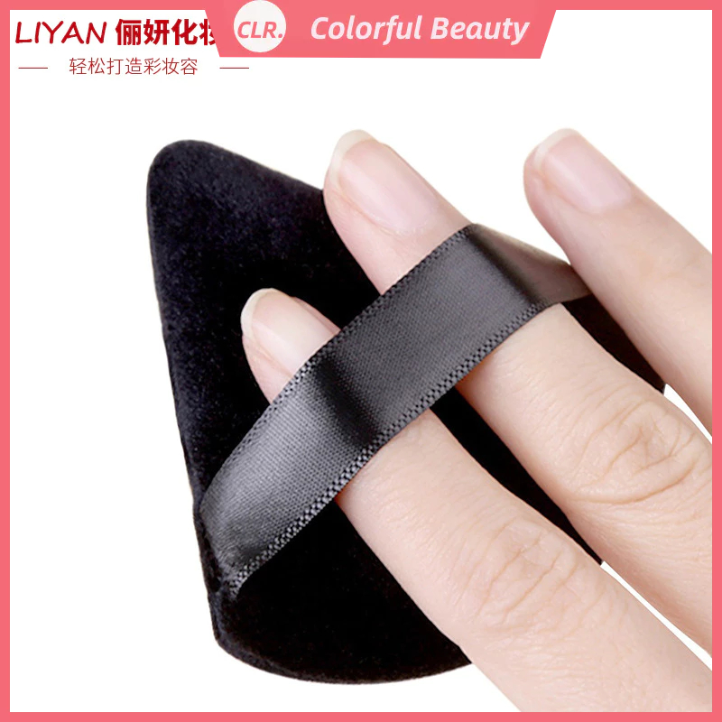 1 Mút Trang Điểm Siêu Mềm Hình Tam Giác Dạng Quạt