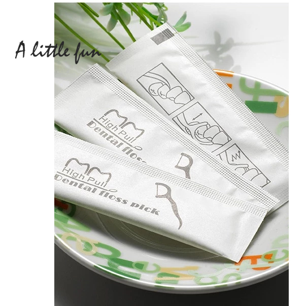 Floss Gậy Túi Vệ Sinh Răng Cưa Dễ Dàng Mang Theo Cho Khách Sạn Và Nhà Hàng