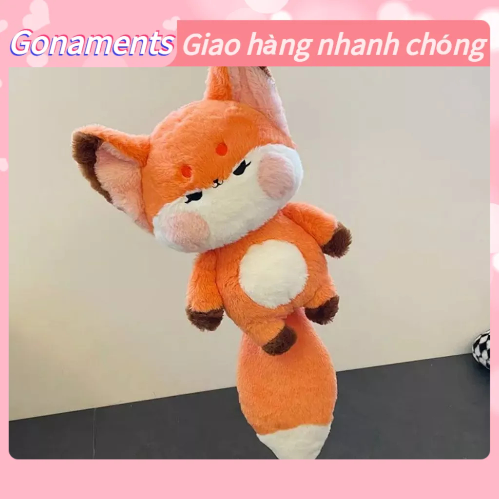 Búp Bê Cáo Phong Cách Dễ Thương Chất Liệu Sang Trọng Mềm Thú Nhồi Bông Hoạt Hình Đồ Chơi Cho Trẻ Em Sinh Nhật Gonaments