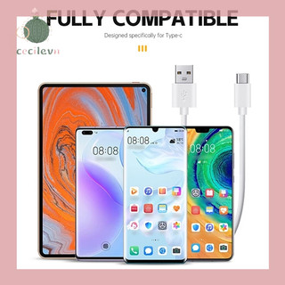 【COD】Dây Cáp Sạc type-c 30cm  cáp type c giá rẻ (MAX 5V 2A)USB-CE
