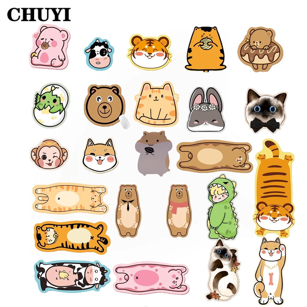 CHUYI Miếng Lót Chuột Cao Su Hình Mèo Hoạt Hình Dễ Thương