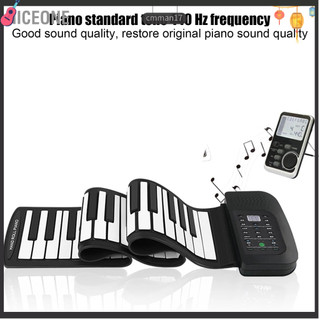 Niceone rollup piano silicone 88 phím cuộn lên bàn tay quà tặng giáo dục