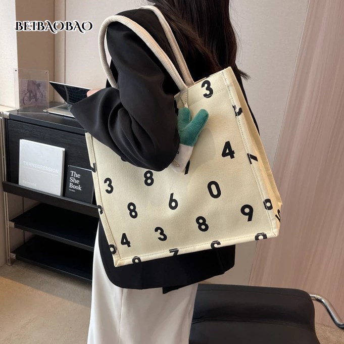 BEIBAOBAO  Túi Xách Cỡ Lớn Thiết Kế Đơn Giản Thời Trang Cho Nữ