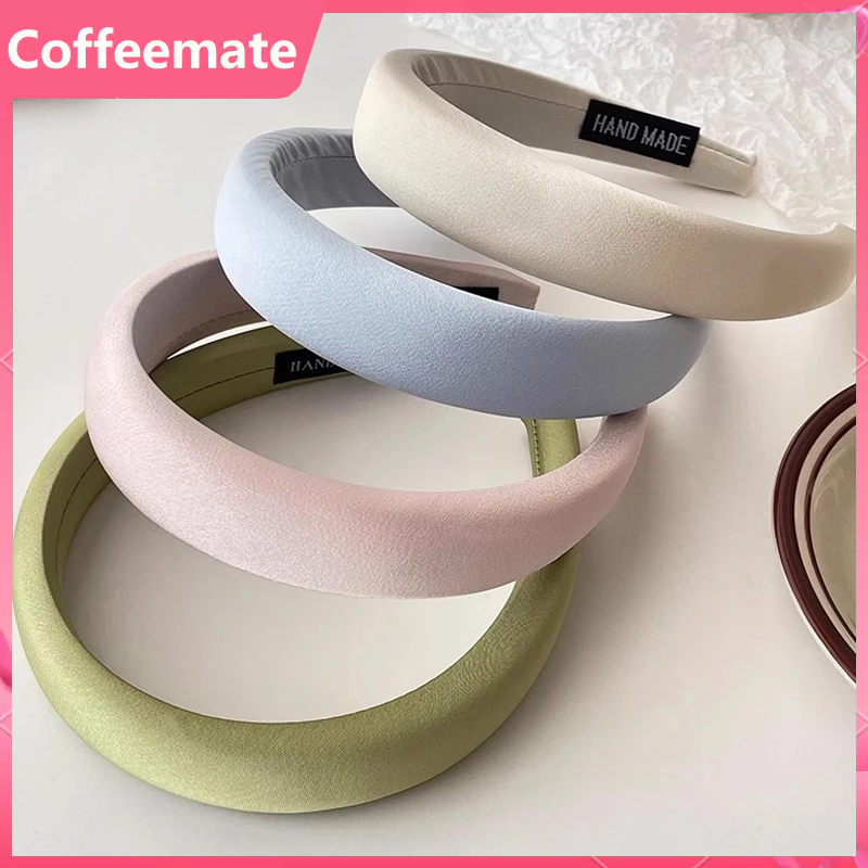 Băng Đô Cài Tóc Bằng Xốp Màu Kẹo Thời Trang Mùa Hè Cho Nữ