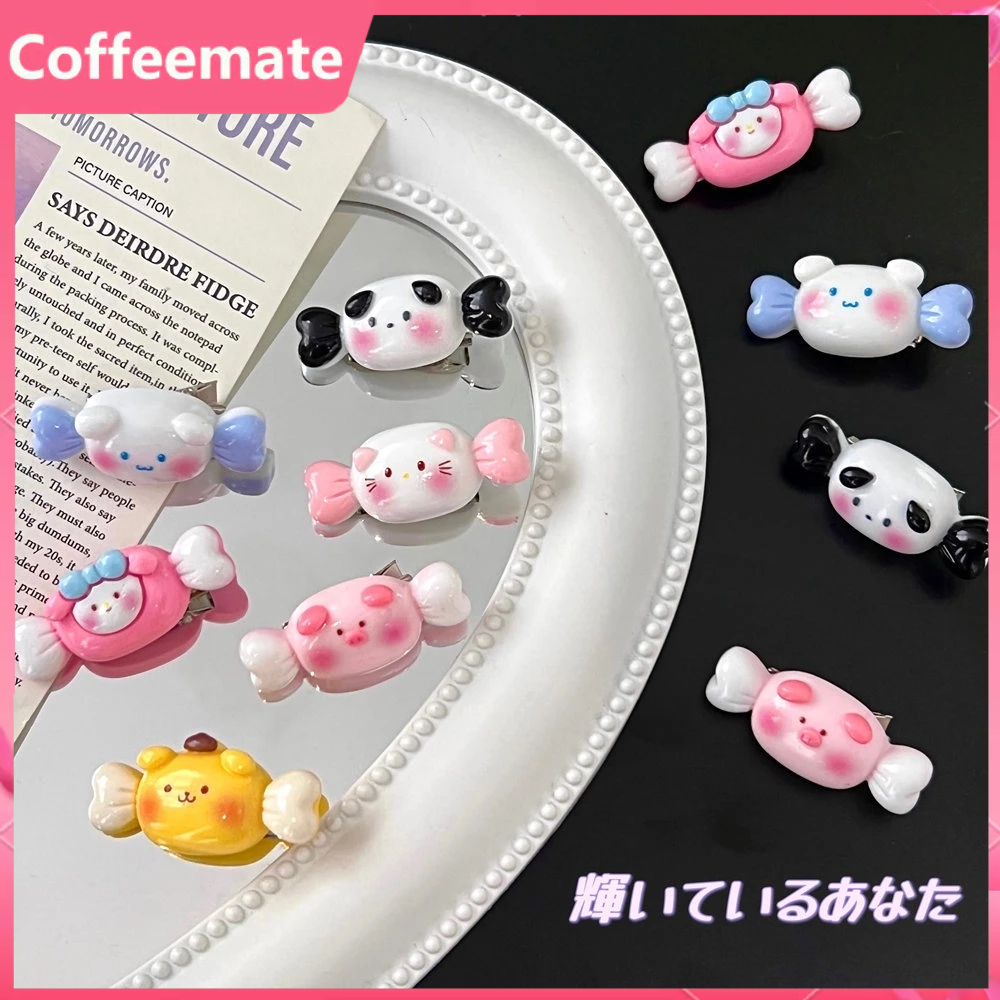 ⚡Kẹp Tóc Mini Hình Kẹo Sanrio Dễ Thương Ngọt Ngào Instagram Cho Bé Gái