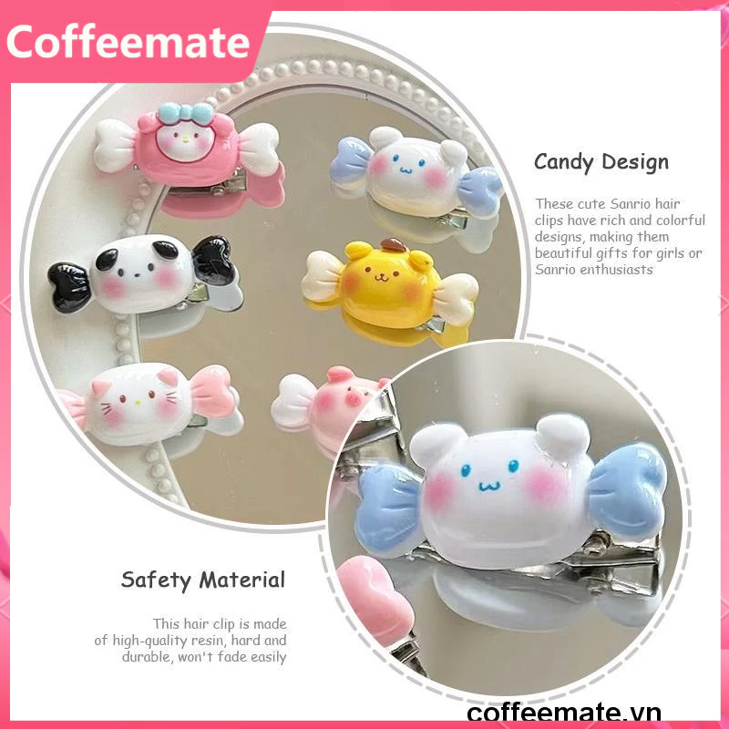 ⚡Kẹp Tóc Mini Hình Kẹo Sanrio Dễ Thương Ngọt Ngào Instagram Cho Bé Gái