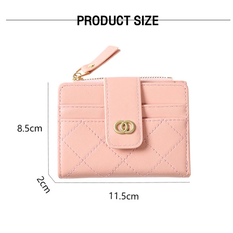 Ví da ngắn MOUSOON phong cách Hàn Quốc dành cho nữ