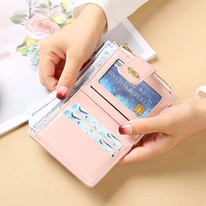 Ví da ngắn MOUSOON phong cách Hàn Quốc dành cho nữ