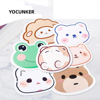 YOCUNKER Hoạt Hình Miếng Lót Chuột Cao Su Chống Trượt Chống Thấm Nước Hình Động Vật Dễ Thương