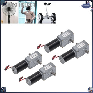 Power helper động cơ giảm tốc trục kép dc 12v tự khóa độ cw ccw worm geared motor