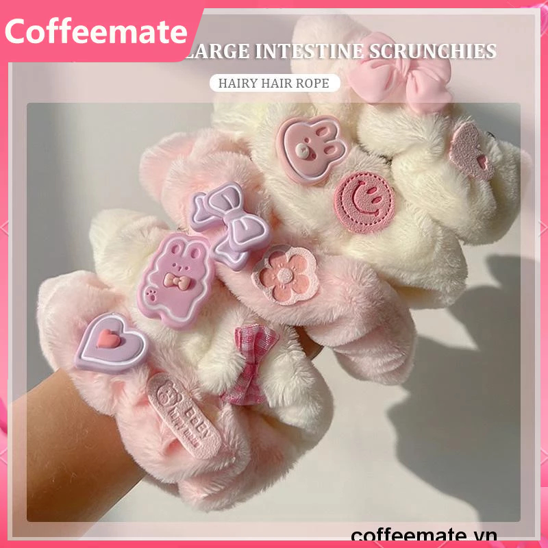 ⚡Dây Cột Tóc Lông Nhung Dễ Thương Xinh Xắn Dành Cho Nữ