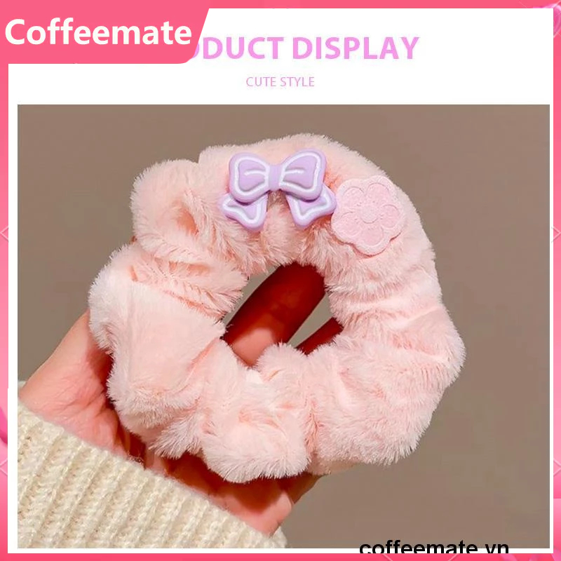 ⚡Dây Cột Tóc Lông Nhung Dễ Thương Xinh Xắn Dành Cho Nữ