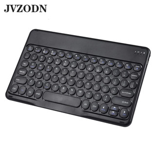 JVZODN Bộ Bàn Phím Và Chuột bluetooth Không Dây 10 inch 78 Phím mini Cho Điện Thoại android ipad Laptop
