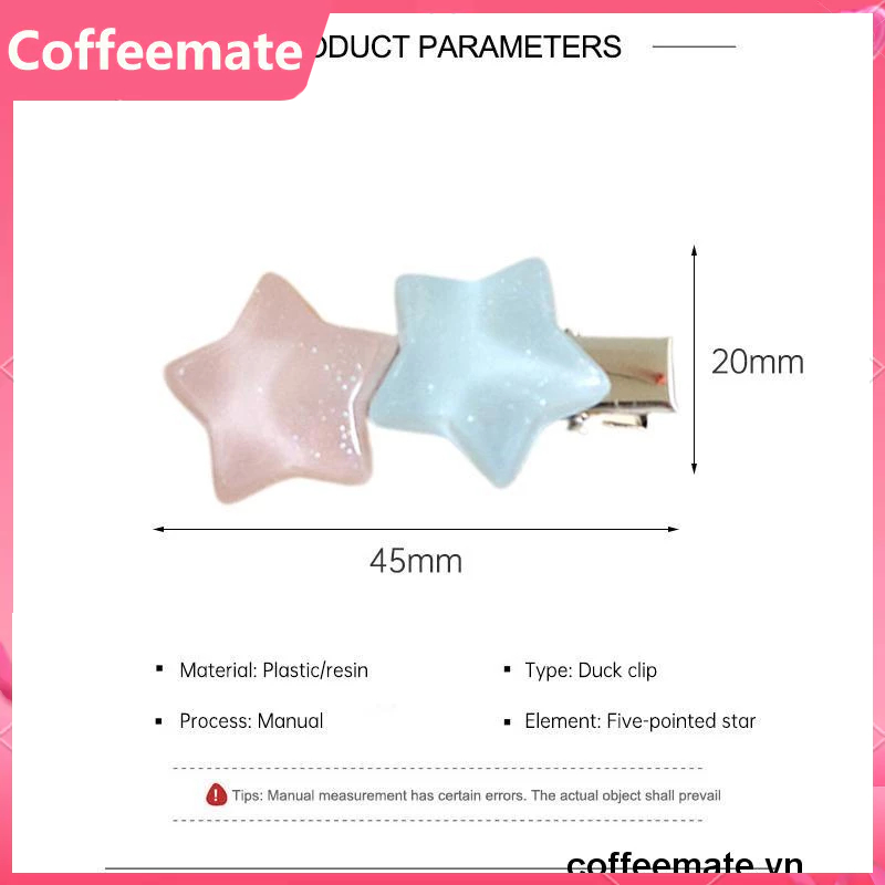 ⚡Kẹp Tóc Ngôi Sao Năm Cánh ins Dễ Thương Vui Nhộn Và Ngọt Ngào Cho Nữ