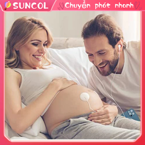 Tai nghe Baby Bump Di động chuyên nghiệp Nghe nhạc trước khi sinh Bụng Loa Quà tặng cho bà bầu SUNCOL